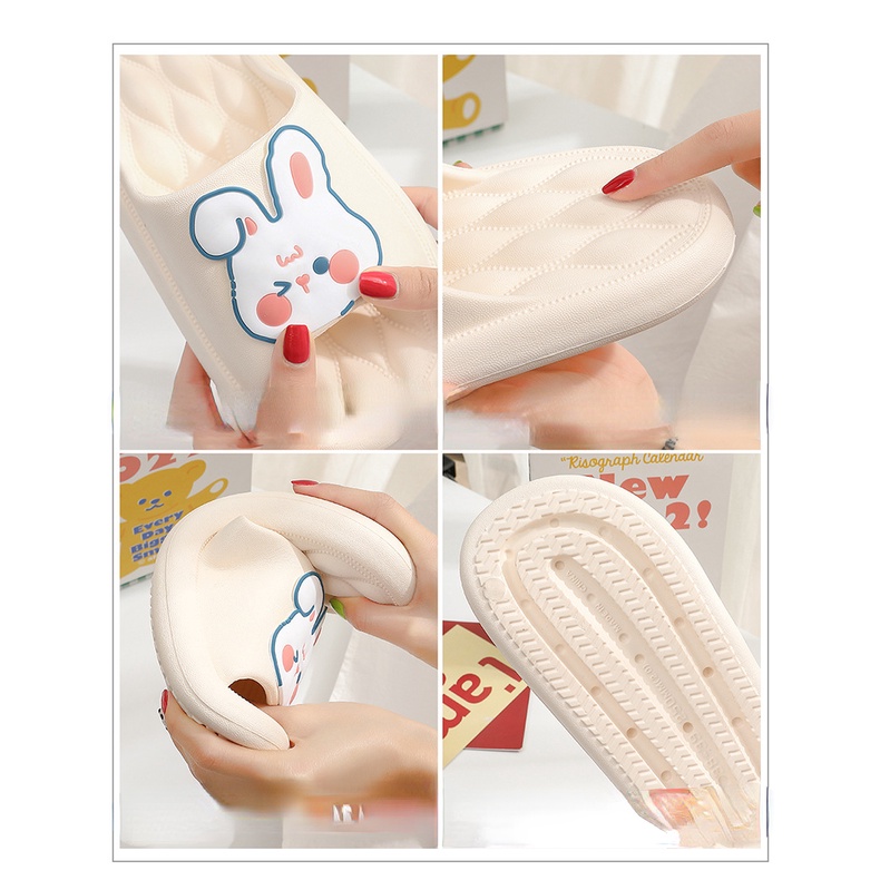 Dép Đi Trong Nhà Đế Mềm Chống Trượt Bằng eva Thiết Kế Đơn Giản Dễ Thương