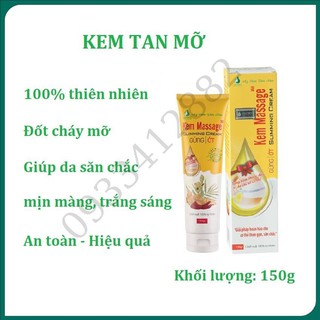 Chính hãng - Kem tan mỡ gừng ớt Ngân Bình cực an toàn, hiệu quả