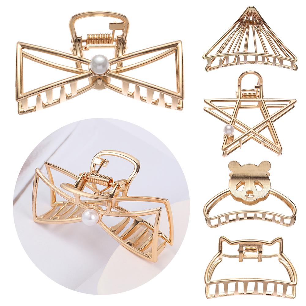 Kẹp Tóc Kim Loại Thiết Kế Dễ Thương