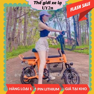 ♻️ ♻️ Xe đạp điện gấp gọn Theli - xe điện thời trang THELI hàng chính hãng pin lithium
