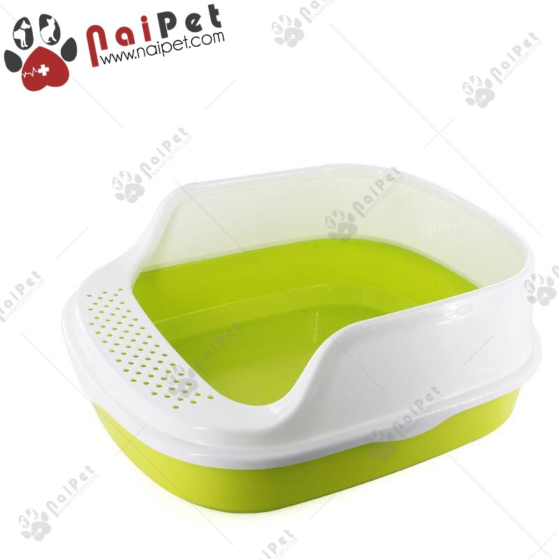 Chậu Đi Vệ Sinh Chậu Đựng Cát Hộp Đựng Cát Lớn Thành Cao CDC016