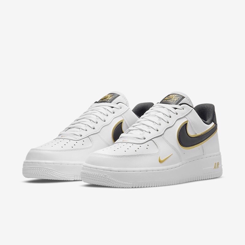 Giày Nike Air Force 1 Black Gold - Giày Sneaker AF1 Nam Nữ Thể Thao Cổ Thấp Cao Cấp Full box + Bill