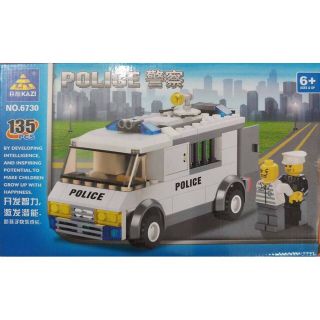 Bộ đồ chơi lắp ráp xe cảnh sát 135Pcs