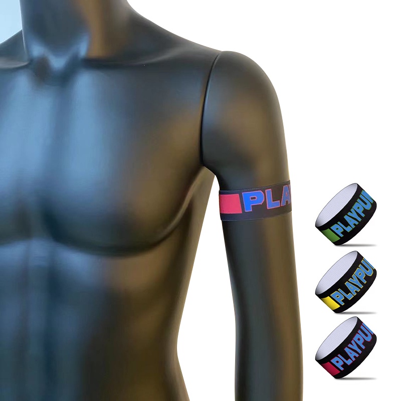 ORLVS Băng Đeo Cánh Tay Co Giãn Bằng Nylon Thoải Mái Thời Trang Cho Nam Tập Thể Thao PPBH3