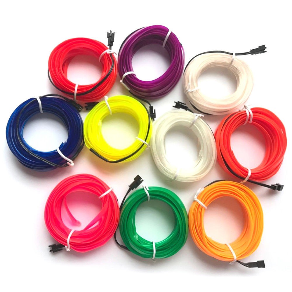 Cuộn Dây Đèn LED 1/3/5M Trang Trí Nội Thất Xe Hơi