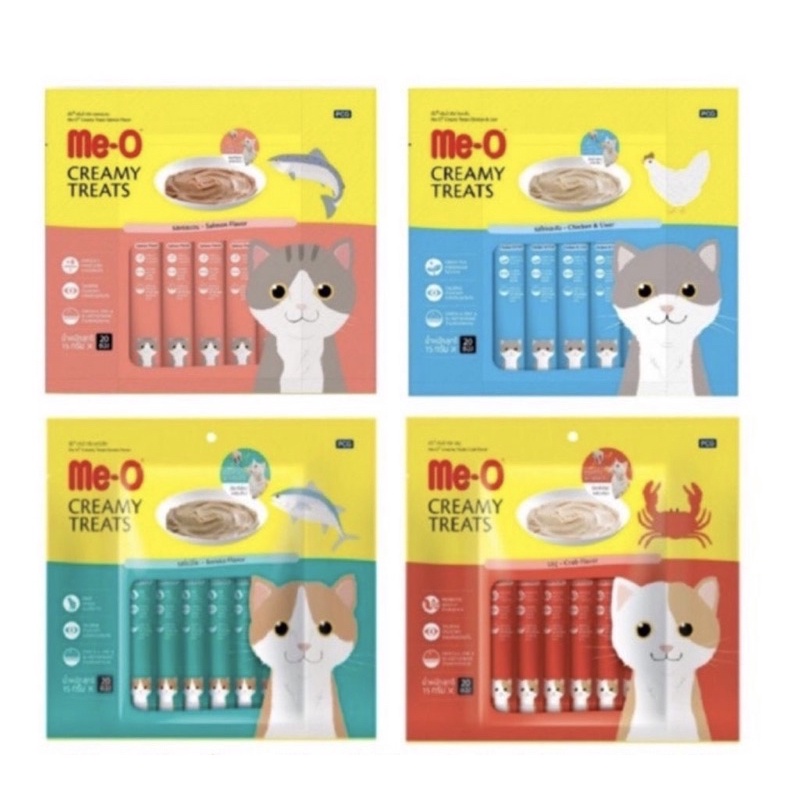 Súp Thưởng Cho Mèo Me-o Gói 20 Thanh 15g