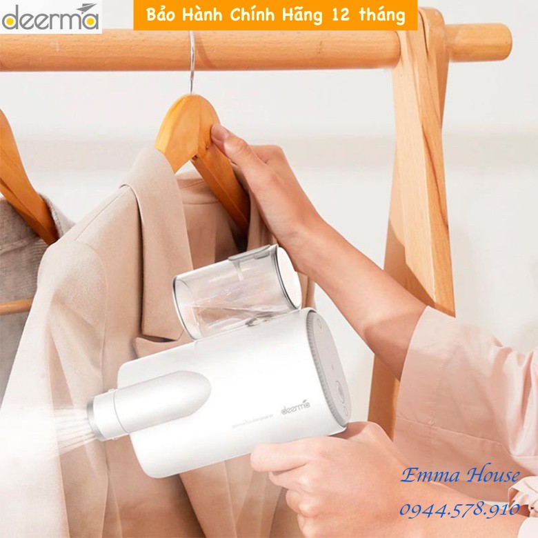 [Mã 229ELSALE hoàn 7% đơn 300K] Máy Là Hơi Nước Thông Minh Deerma HS007, BH 03 Tháng, Bản Tiếng Anh