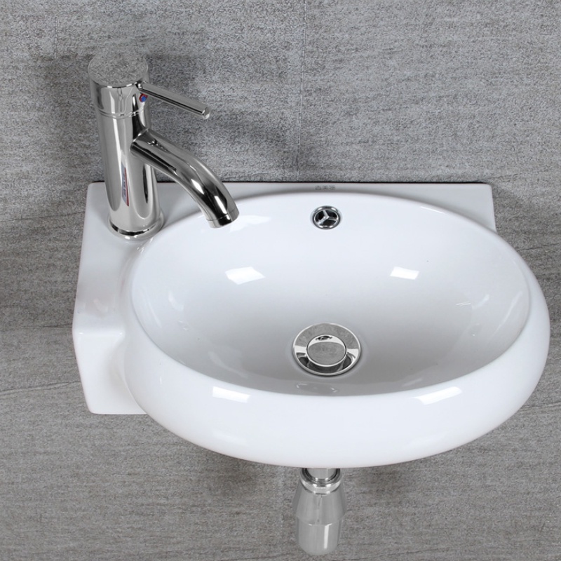 Chậu lavabo mini treo góc hoặc thẳng phong cách tinh tế