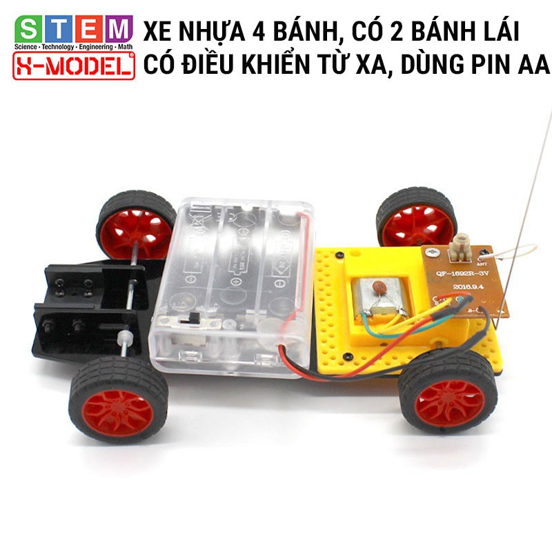 Đồ chơi thông minh, sáng tạo STEM xe đồ chơi 4 bánh có điều khiển từ xa X-MODEL ST39 cho bé [Giáo dục STEM, STEAM]