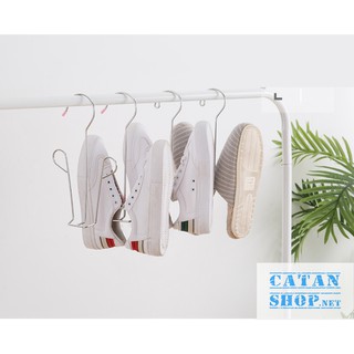 Móc phơi giày dép, móc treo giày dép inox cứng cáp tiện lợi gọn gàng, tiết kiệm không gian GD414-PHOIDEPINOX