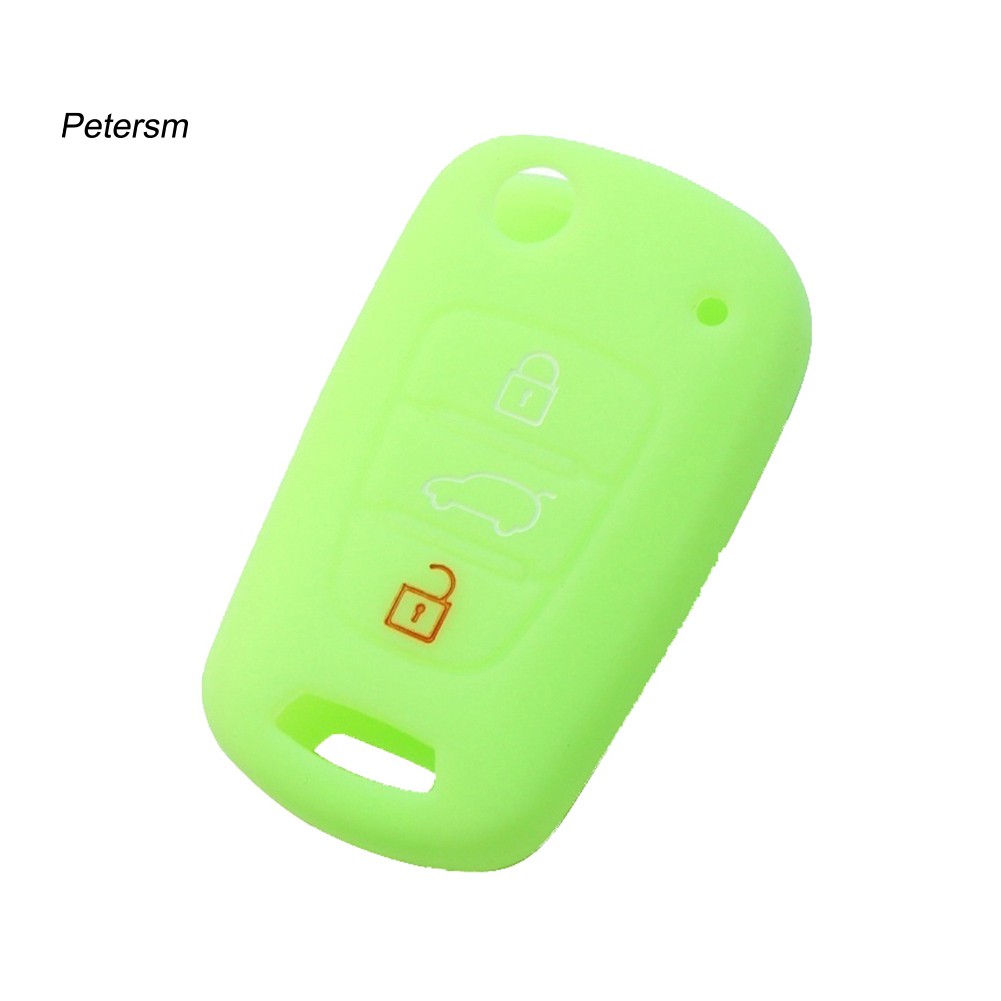 Vỏ bọc chìa khóa điều khiển từ xa xe Huyndai I30 I35 chất liệu silicone