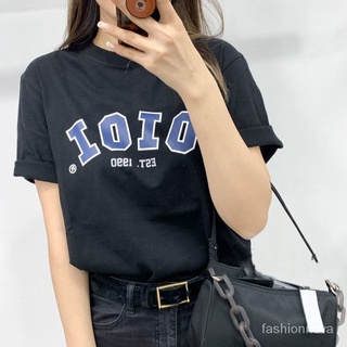 (Hàng Có Sẵn) Áo Thun Tay Ngắn Cổ Tròn Oioi