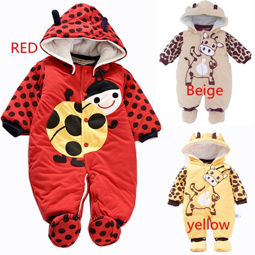 ღ♛ღNewborn Girl Boy Toddler Infant Hoodie Jumpsuit Bodysuit Baby Romper Clothes 3-24 Months