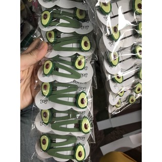 Set kẹp cột tóc hình quả bơ cute