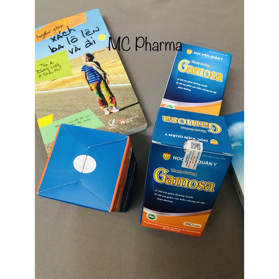Thanh đường Gamosa Học viện quân y hộp 60 viên