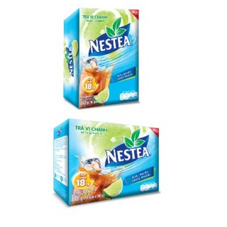 Trà Nestea vị chanh Nestlé hộp 252g (18 gói/hộp)