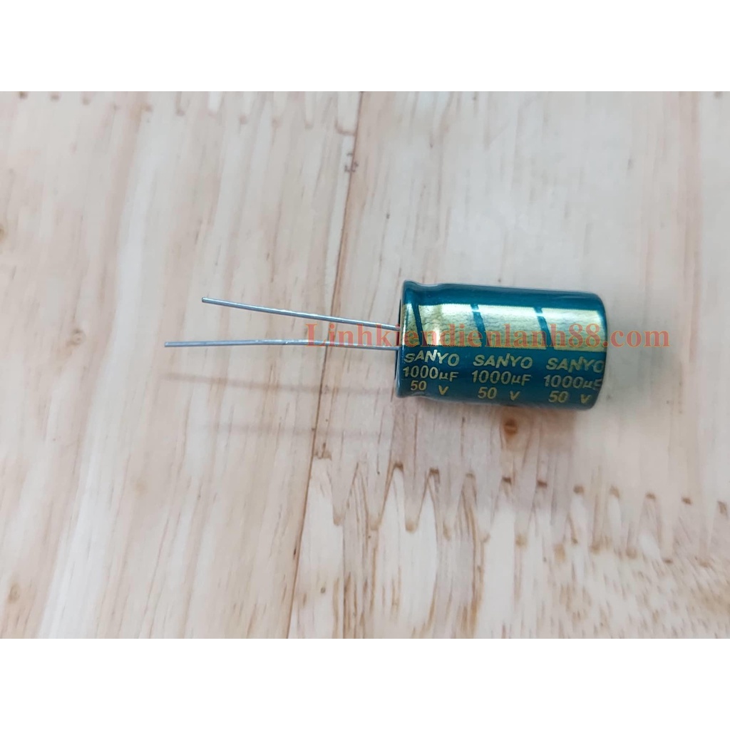 10 cái Tụ hóa 1000uf 50v tần số phân cực mới 100%