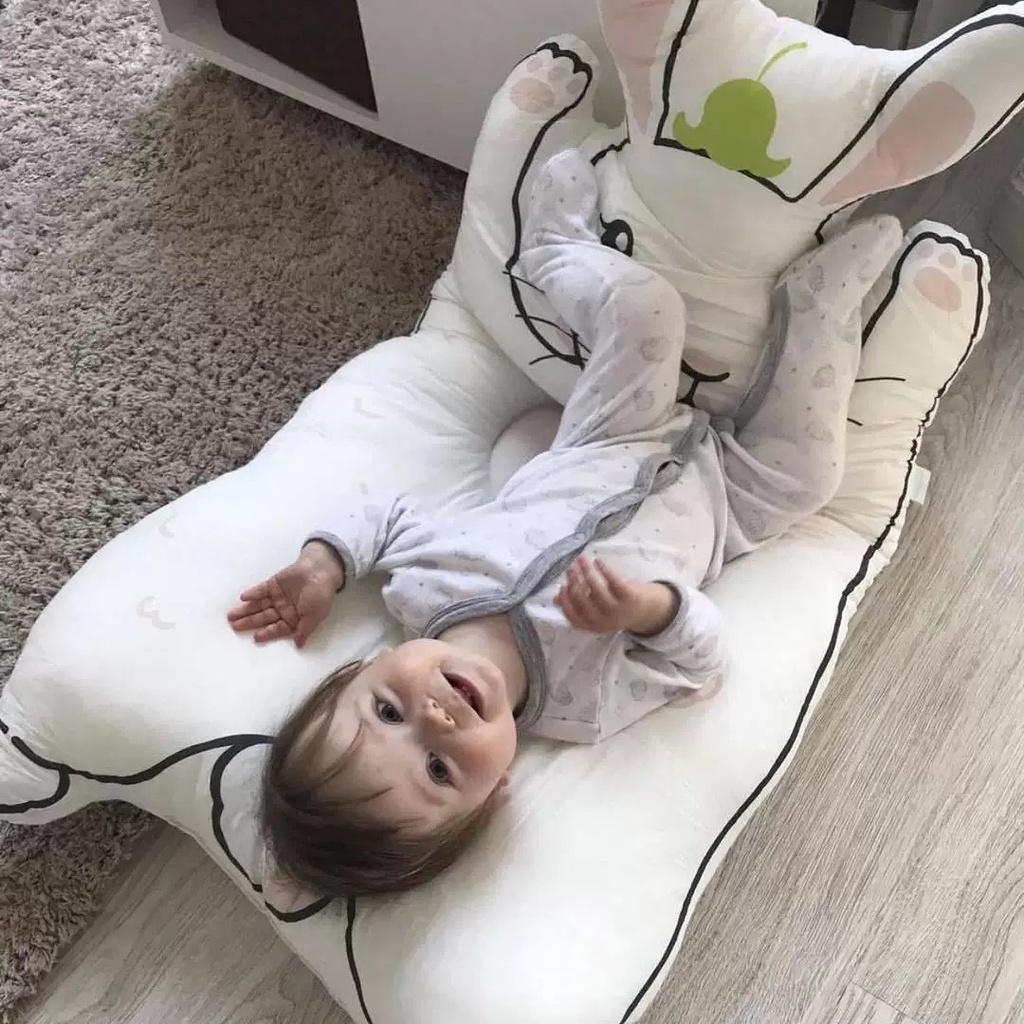 Nệm nôi cho bé sơ sinh, nệm nằm chơi, đệm chống trào ngược cho bé yêu - ANNIE BABY