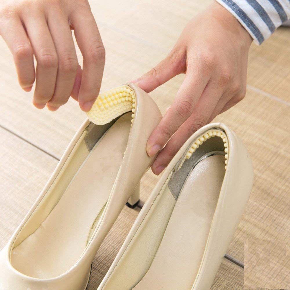 SET 2 Miếng Lót Gót Giày Chống Trơn Trượt, Tuột Gót, Bảo Vệ Bàn Chân Khi Đi Giày Cao Gót, Mềm Mại
