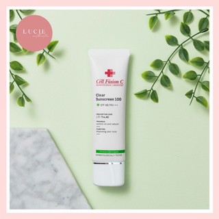 [DUTY FREE] Kem chống nắng cho da mụn, da nhạy cảm Cell Fusion C Clear Sunscreen 100