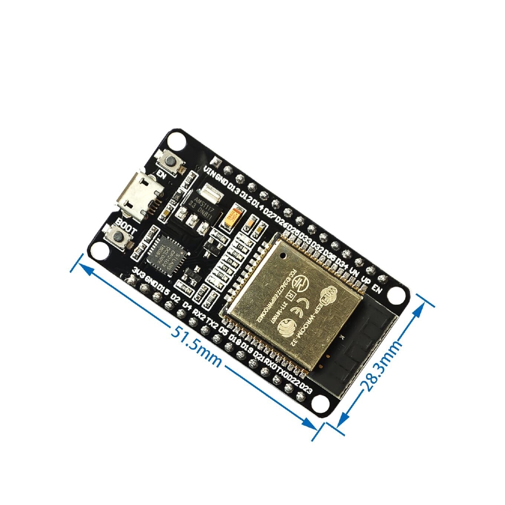 ESP-32S ESP-WROOM-32 ESP32 ESP-32 Bluetooth and WIFI Dual Core CPU with Low Power Consumption MCU ESP-32