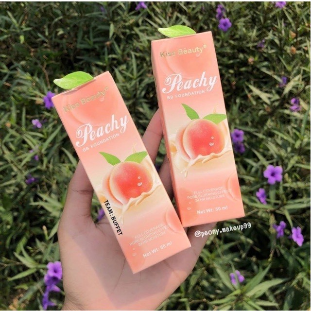 Kem Nền Che Khuyết Điểm Kiss Beauty Lá Đào G316