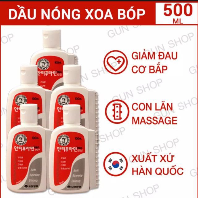 Dầu nóng hàn quốc Antiphlamine chính hãng