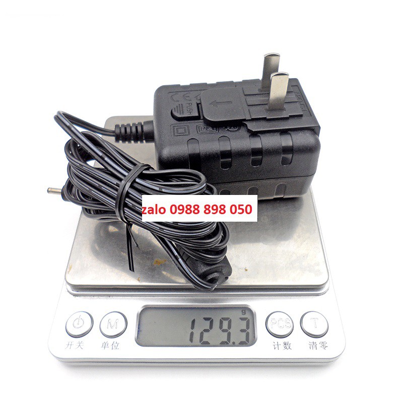 dây sạc 12v 2a Original Connect Size 3.0*1.1mm