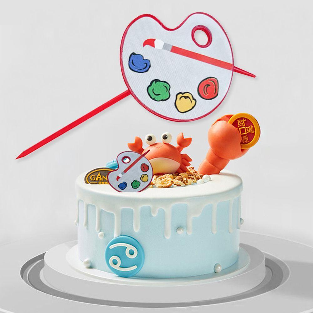 Set 20 / 25 Dụng Cụ Ăn Trái Cây Họa Tiết Hoạt Hình Nhiều Kiểu Dáng Trang Trí Tiệc Tùng