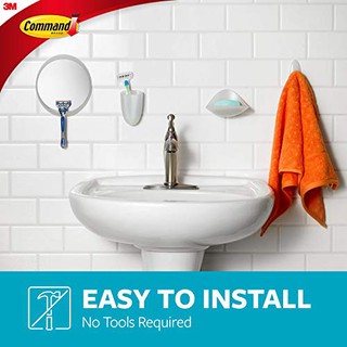 [Móc Treo Bàn Chải]  Đánh Răng Siêu Dính 1.3kg Command 3M Bath16