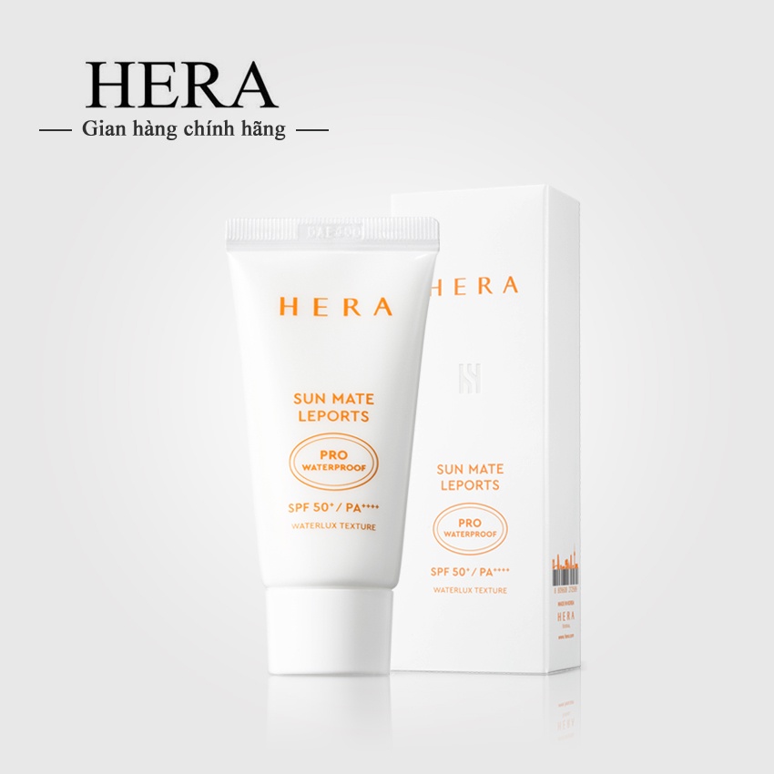 [30ml] Kem chống nắng Hera Sun Mate Leporst SPF50+/PA++++; Kem chống nắng chống nước Hera