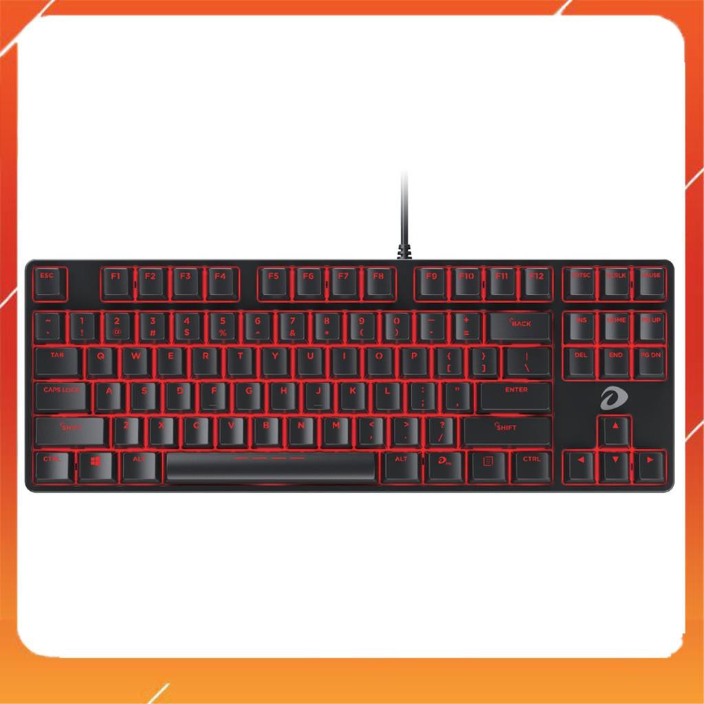 [ HÀNG SIÊU CẤP ] Bàn phím cơ Gaming Dareu EK87 - Mã cũ DK87 - Led Red - Chính hãng - BH 24 tháng [ CHÍNH HÃNG ]