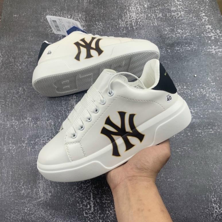 Giày thể thao độn đến MCQ NY đen, giày sneaker tăng chiều cao MCQ_NY đen dành cho nam nữ đầy đủ bill box