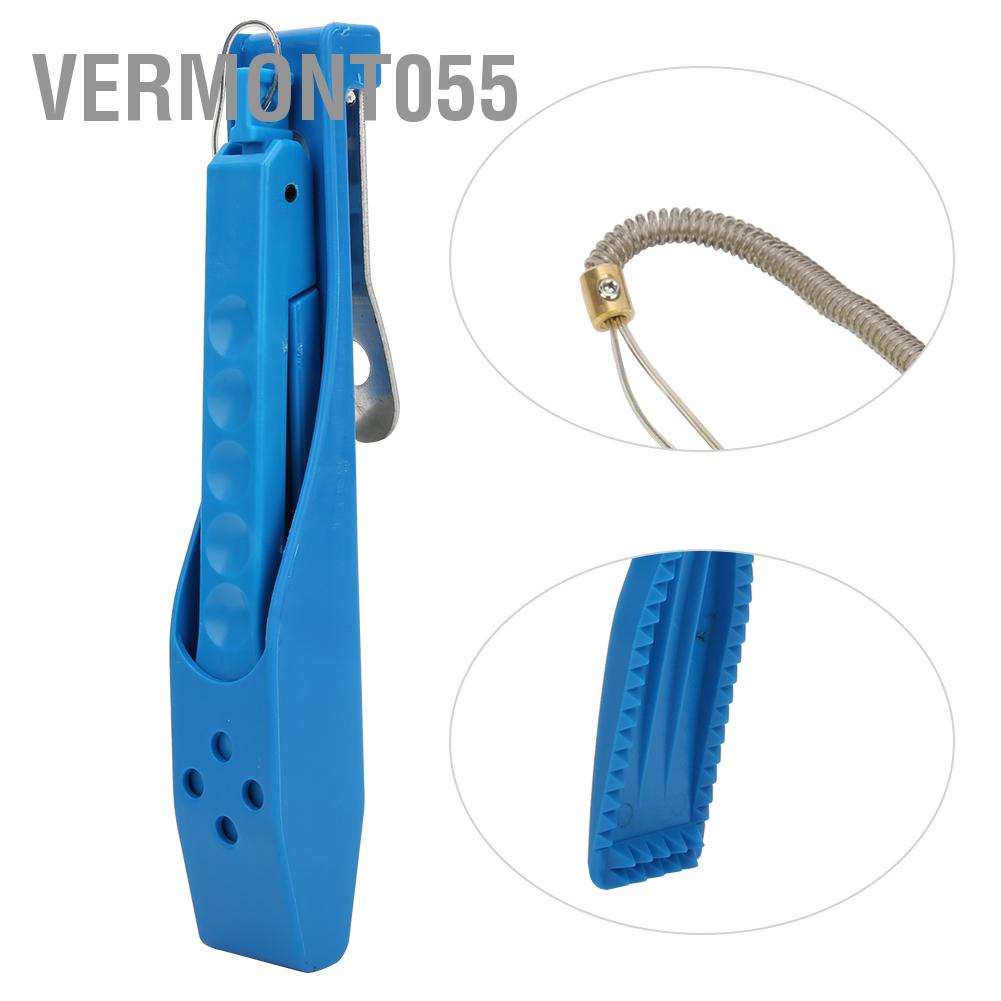 Vermont055 Multifunctional Fish Grip Controller Clip  Tightening Holder with Clamp Cover Portable Fishing Tool