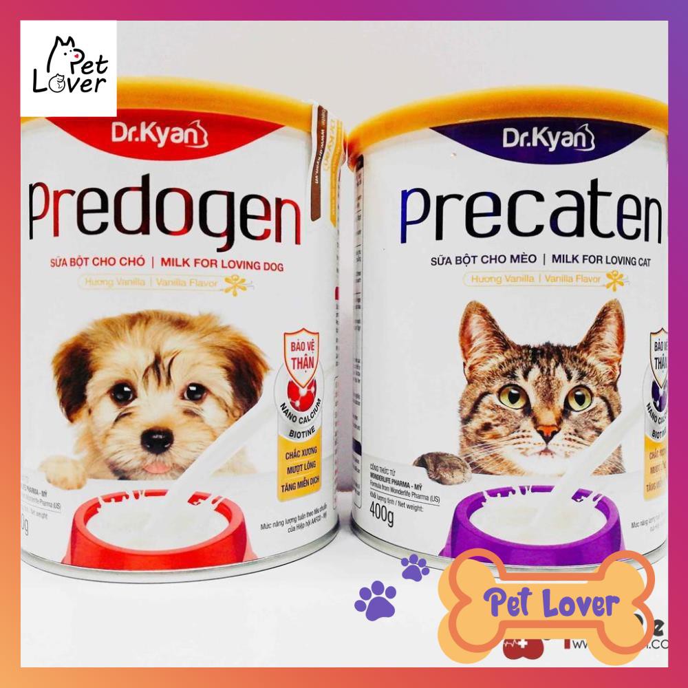 [FREESHIP] Sữa Bột Dinh Dưỡng Cho Chó Predogen Dr.Kyan Hộp 400g _Petlover