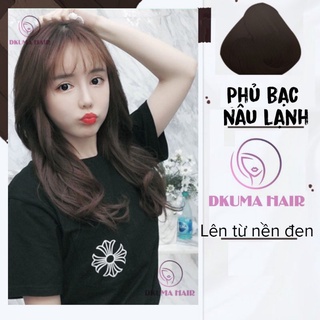 Màu [Phủ Bạc] Nâu Lạnh Hair Color