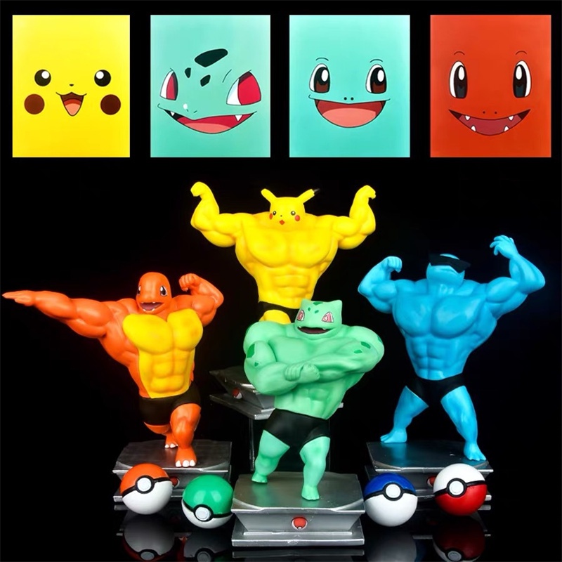 Mô hình đồ chơi nhân vật hoạt hình Pokemon vui nhộn