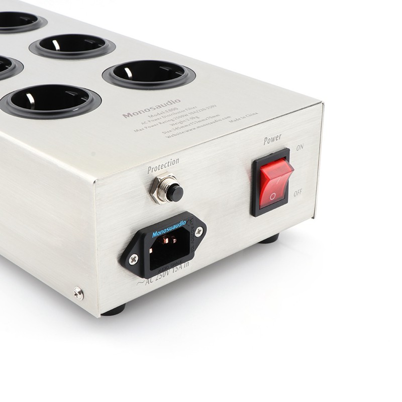 Monosaudio IB70(C) Pure Copper AC IEC Inlet Socket Audiophile Power IEC320 Mains Connector C14 Power Socket