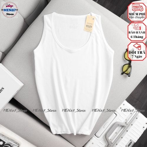 Áo thun ba lỗ nam - 3 lỗ sát nách tanktop tập gym thể thao - Áo thun trơn vải cotton thoáng mát co giãn hút mồ hôi