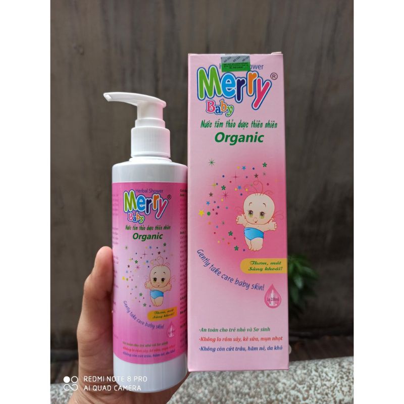 Nước tắm Merry baby - [ 250ml ]