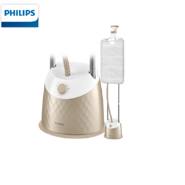 Bàn ủi hơi nước đứng Philips có giá treo đồ hộp chứa nước lớn với 5 chế độ phun hơi 1600W GC523 /68 BH 2 năm khohangcap1