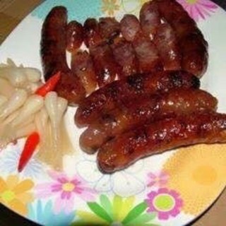 Tung lò mò (lạp xưởng bò 1 nắng) An Giang chuẩn vị người Chăm