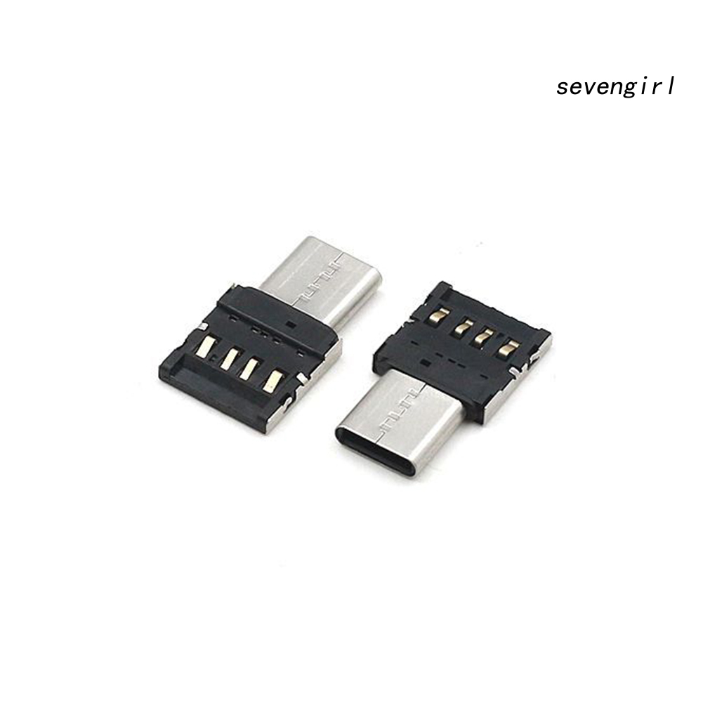 Đầu Chuyển Đổi Từ Giác Cắm Type-C Sang Usb Otg Tiện Dụng