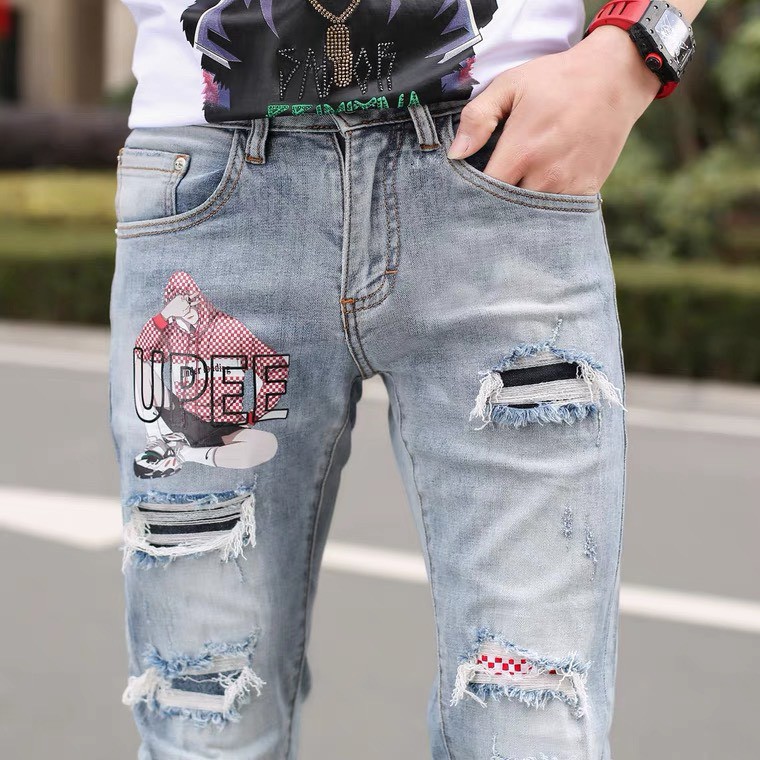 Quần Jean Nam - Quần Bò Nam co dãn ôm form tôn dáng chuẩn, quần jean thời trang cao cấp nam Muradfashion mẫu NT506 | BigBuy360 - bigbuy360.vn