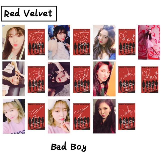 [Mã LIFEBOOK2 giảm 10% đơn 0Đ] Card redvelvet bad boy ảnh thần tượng