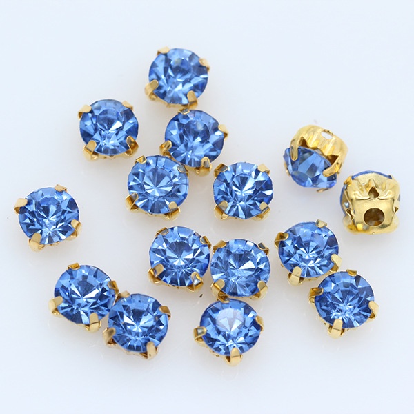 Set 100 Hạt Pha Lê Giả 3-5mm Tự Làm Trang Sức Tiện Dụng
