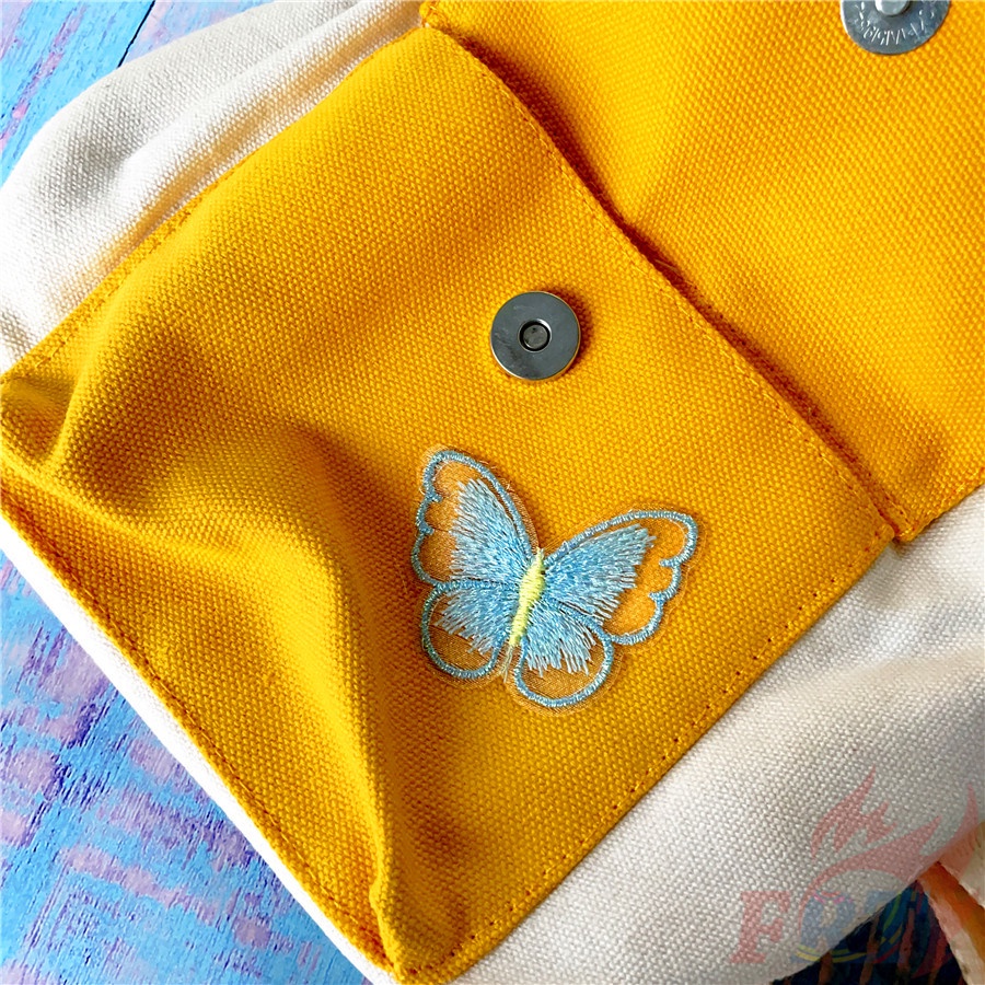 ✿ Miếng Vải Ren Thêu Hình Bướm Dùng Làm Phụ Kiện DIY ✿1 Phụ Kiện Kẹp Tóc Tự Làm Thủ Công Cho Bé