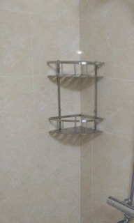 KỆ GÓC INOX 304 2 TẦNG
