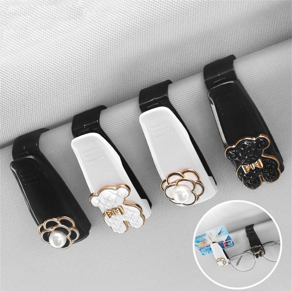 Giá Đỡ Mắt Kính Kẹp Tấm Che Nắng Xe Hơi Đa Năng REBUY1