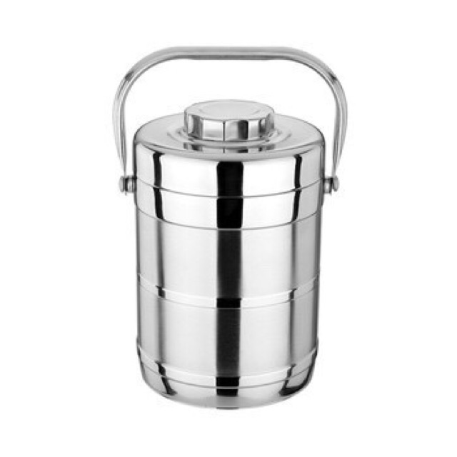 [HÀNG LOẠI 1] CẶP LỒNG INOX GIỮ NHIỆT 3 TẦNG 1L4 PHONG CÁCH HÀN QUỐC